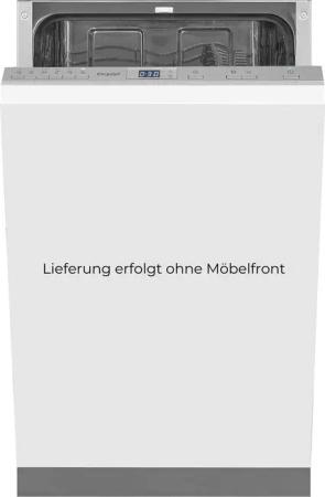 exquisit vollintegrierbarer Geschirrspüler "EGSP2109-E-030E silber", 9 Maßgedecke