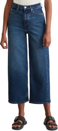 Marc OPolo Weite Jeans "Tolva", High Waist, Wide Fit, in Culotte Form