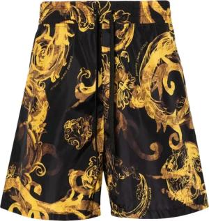 Versace Jeans Couture - Versace Jeans Couture Swimshort Black/Gold - Größe IT 44 - schwarz