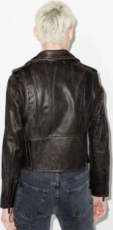 Golden Goose - Leather Jacket - Größe 38 - schwarz