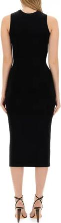 Moschino - Buttoned Dress - Größe 42 - schwarz