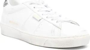Golden Goose Low-Top Sneaker - Low-Top White Leather Sneakers - Gr. 40 (EU) - in Bunt - für Damen