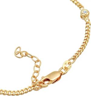 Elli Armbänder - Bracelet Ladies Elegant Classic Adjustable with DI - Gr. 16 CM - in Silber - für Damen