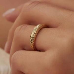 Isabel Bernard Ring - Rivoli Laura 585 Gold Ring - Gr. 58 - in Gold - für Damen