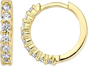 Blush Ohrringe - Earrings 7134YZI - Gold (14k) with Zirconia - Gr. unisize - in Gold - für Damen