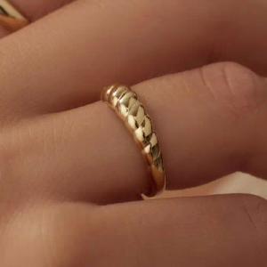 Isabel Bernard Ring - Aidee Elodie 585 Gold Ring - Gr. 60 - in Gold - für Damen