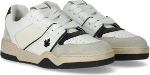 Dsquared2 Low-Top Sneaker - Dsquared2 Multicolor leather Spiker sneakers - Gr. 43 (EU) - in Weiß - für Damen