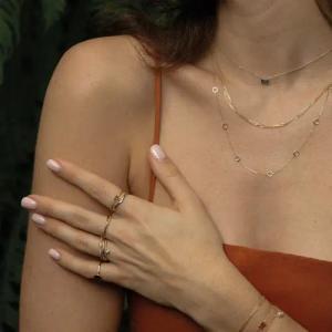 Jackie Gold Ring - Ring - Gr. 54 - in Gold - für Damen
