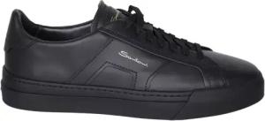 Santoni Low-Top Sneaker - Men's leather sneaker - Gr. UK_10_5 - in Weiß - für Damen