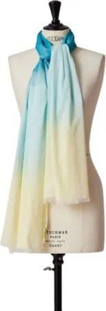 Paul Smith Handschuhe - Chech degrade turquoise jaune Paul Smith Femme W1A - Gr. ONE SIZE - in Bunt - für Damen