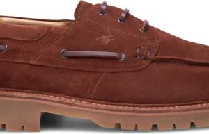 Heinrich Dinkelacker Slipper & Pantoletten - Bootsschuh Miami Plain V - Gr. 46_5 - in Braun - für Damen