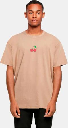 Merchcode Summer - Sweet Cherry Acid Washed Oversize Tee