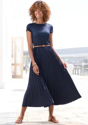 LASCANA Midikleid Damen navy Gr.42