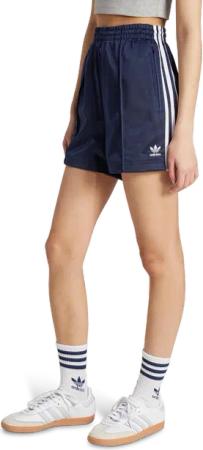 Adidas Firebird Damen Kurze Hosen - Blau - Größe: 34 - Baumwoll-Jersey - Foot Locker