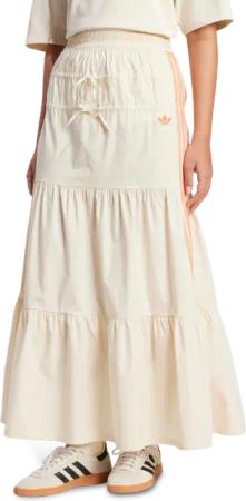 Adidas Originals Summer Glow Skirt Damen Röcke - Weiß - Größe 40 - Baumwoll-Jersey
