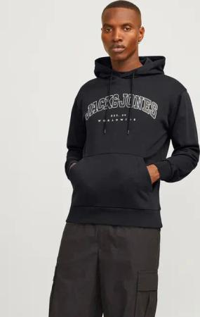 Jack & Jones Kapuzensweatshirt "JJECALEB VARSITY SWEAT HOOD NOOS"