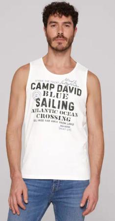 CAMP DAVID Tanktop, aus Baumwolle