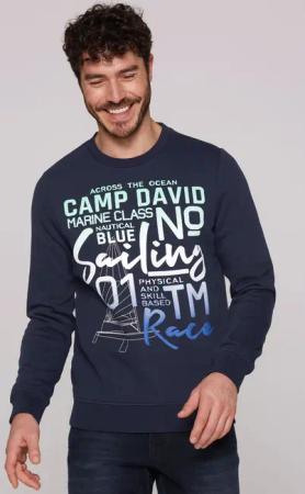 CAMP DAVID Sweater, mit weicher Innenseite