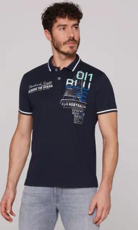 CAMP DAVID Poloshirt, aus Baumwolle