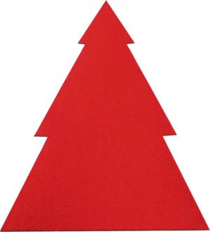 Primaflor-Ideen in Textil Platzset "Tannenbaum, Weihnachtsdeko rot", (Set, 2 St.), auch ideal als Tischdeko oder Untersetzer, Größe 47,5 x 40cm