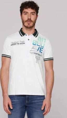 CAMP DAVID Poloshirt, aus Baumwolle