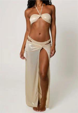 Moda Minx Sommerrock "Starfish Long Side Slit", (1 tlg.), mit tollem Seestern-Element