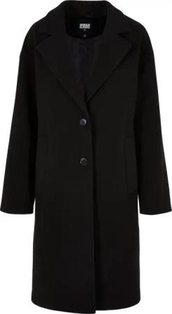 URBAN CLASSICS Winterjacke "Urban Classics Damen Ladies Oversized Long Coat", (1 St.), ohne Kapuze