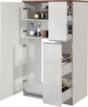 KOCHSTATION Küche "KS-Sole Küchenschrank-Set", Breite 90 cm,Umbau-und Apothekerschrank im Set