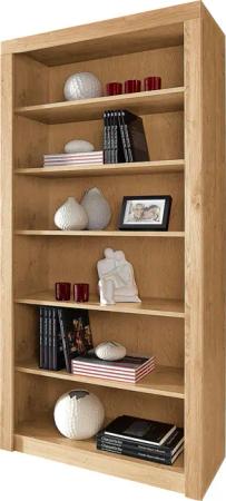 VOGL Möbelfabrik Bücherregal "Toronto", in 2 Höhen, Breite 90 cm, teilmassiv, Made in Germany