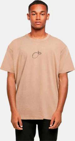 Merchcode Summer - Lemon Acid Washed Oversize Tee