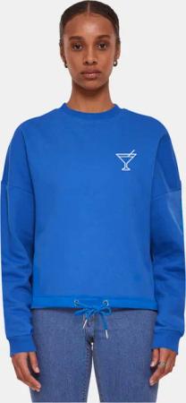 Merchcode Ladies Summer - Cocktail Oversize Crewneck