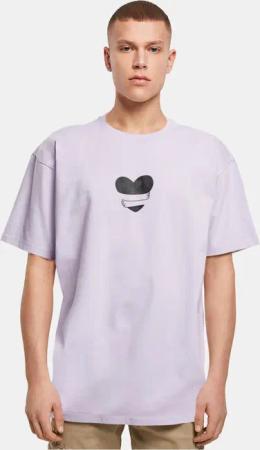 Merchcode Hugs & Love - Heart Hug Heavy Oversize Tee