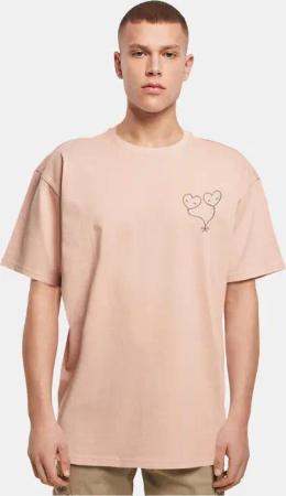 Merchcode Hugs & Love - Ballon Heavy Oversize Tee