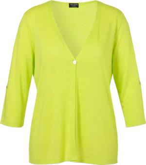 Leichte Feinstrickjacke mit Strukturmuster