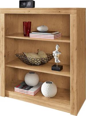 VOGL Möbelfabrik Bücherregal "Toronto", in 2 Höhen, Breite 90 cm, teilmassiv, Made in Germany