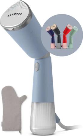 Philips Dampfbürste "STH5020 "Styler", 120 ml abnehmbarer Wassertank, Metallplatte", 1400 W, Steamer im schlanken Design, 2-in-1 Handschuh und Tasche inkl.