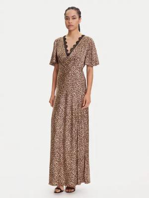 Guess Abendkleid W5YK01 WHEZ2 Beige Regular Fit