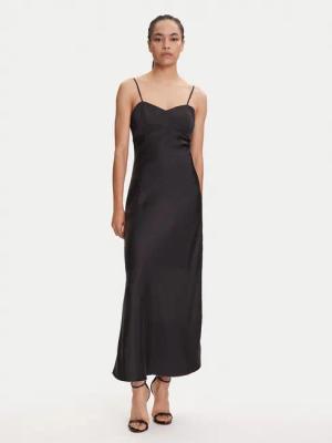 Guess Abendkleid W5YK35 WHEZ2 Schwarz Slim Fit
