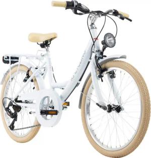 KS-Cycling Kinderrad Balloon 652K Balloon 20 Zoll Rahmenhöhe 34 cm 6 Gänge weiß weiß ca. 20 Zoll