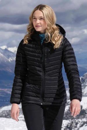 Skyline Extreme Wasserabweisende Damen Daunenjacke - Schwarz