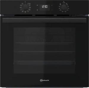BAUKNECHT Einbaubackofen BBA285HU1K, mit 1-fach-Teleskopauszug, Maxi