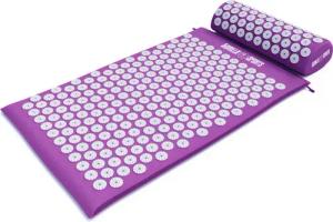 GORILLA SPORTS Akupressurmatte mit ergonomische Kissen