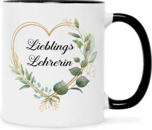 GRAVURZEILE Tasse mit Spruch - Lieblingslehrer/Lieblingslehrerin,