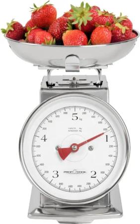 ProfiCook Küchenwaage PC-KW 1247, analog, mechanisch,