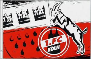 1. FC Köln Fahne 1. FC