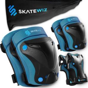 SKATEWIZ Protektoren-Set Schützer Skateboard ab 8