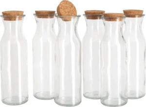 VBS Trinkflasche Glasflaschen Milk, 20 cm