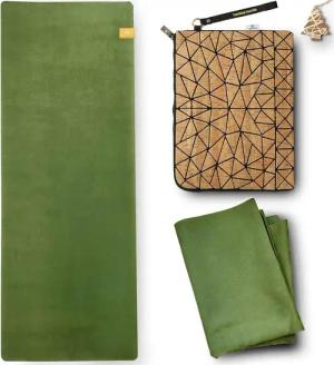 GOLDEN Yogamatte Sommergrüne Mittelausrichtung 1.5mm, Sprühen