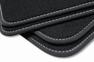 teileplus24 Auto-Fußmatten B54 Velours Fußmatten Set