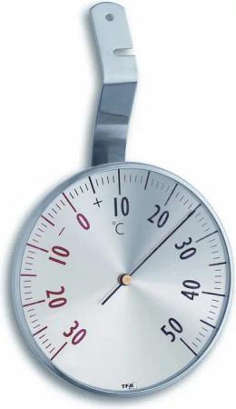 TFA Dostmann Raumthermometer analoges Fensterthermometer aus